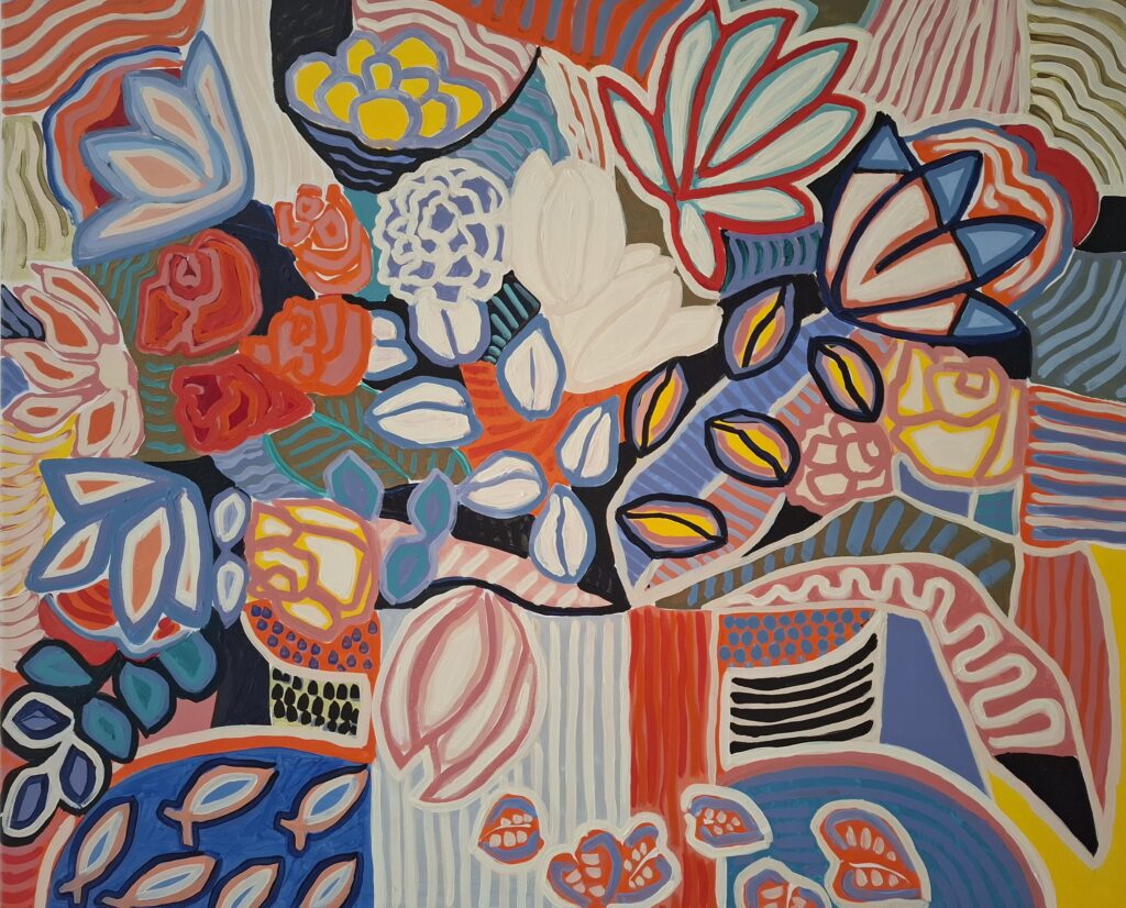 Antipolis, Toile 80X100, 2025, 3000 €