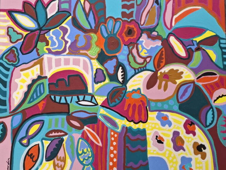 Envolée florale N.3, 2025
acrylique sur toile
80X100
1600 €