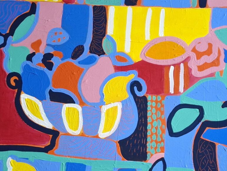 Joie de vivre 2, 80X100, 2026